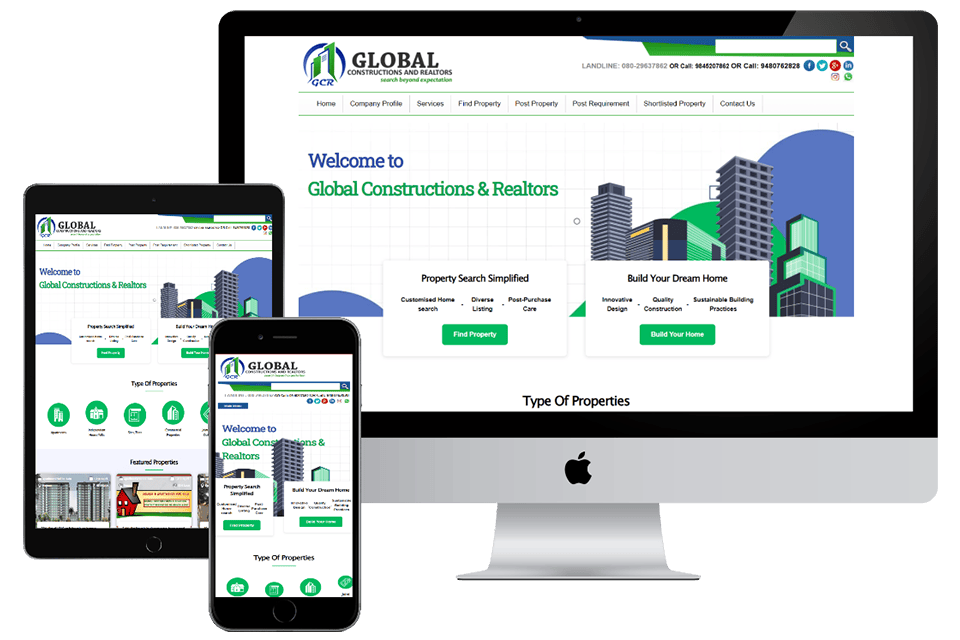 Global Realtor Website Development