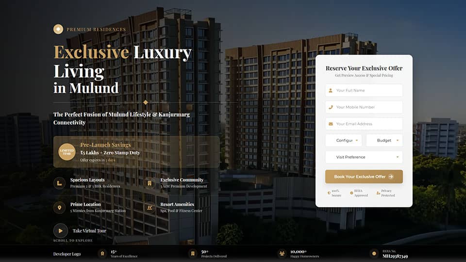 Short Ad Landing Page for Arkade Rare